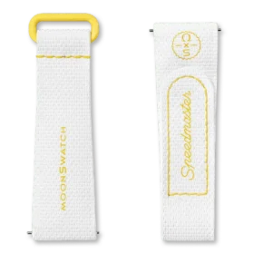 Moonswatch White/Yellow Rubber